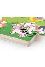 VIGA | Sound Puzzle Farm Animals Age 3+ Yrs | 51273