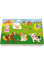 VIGA | Sound Puzzle Farm Animals Age 3+ Yrs | 51273