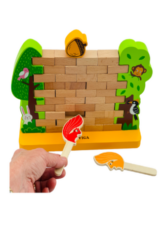 VIGA | Steady Squirrel - Brick Balancing Game | 44566