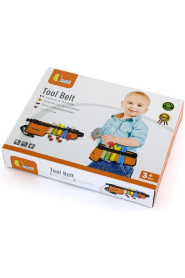 VIGA | Tool Belt Pretend Wooden Tools Play | 50532