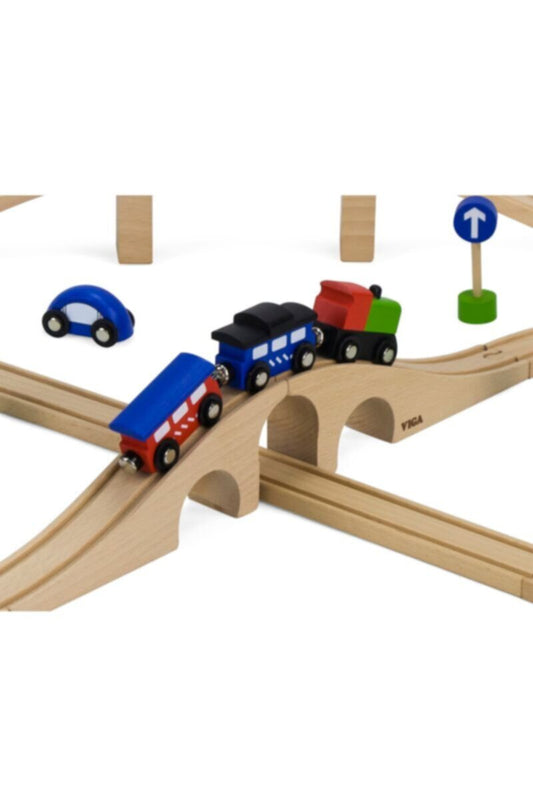 VIGA | Train Set - 49Pcs | 56304