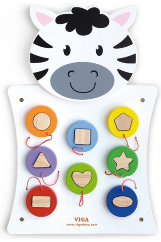 VIGA | Wall Toy - Match Shapes Multicolor | 50681FSC