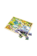 VIGA | Wooden 48 Pcs Puzzle Zoo | 44587