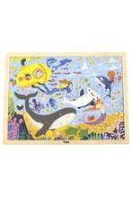 VIGA | Wooden 48 Pcs Puzzle Sea Life | 44583