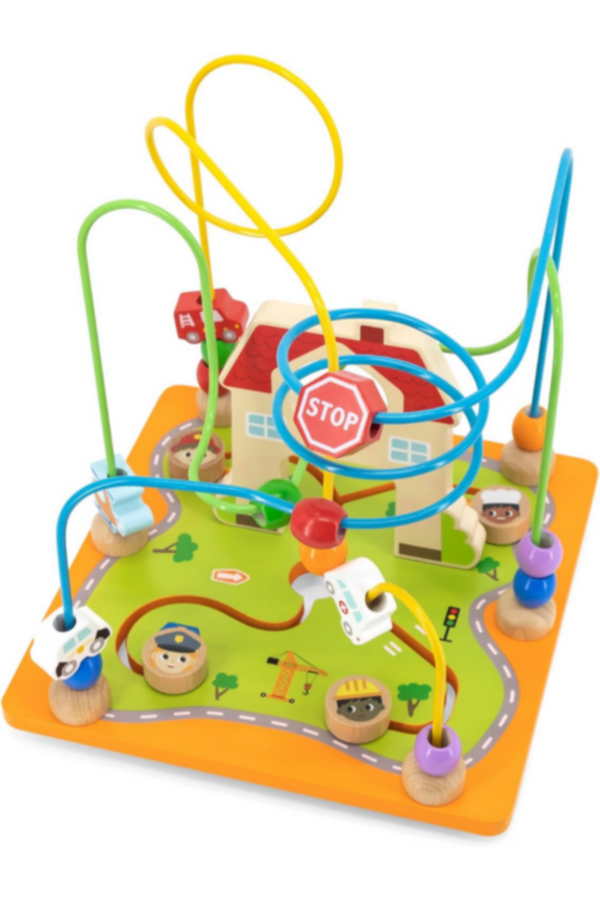 VIGA | Wooden 5 in 1 Toy Box For Kids Ages 18+ Months | 44591