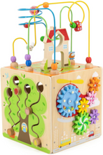 VIGA | Wooden 5 in 1 Toy Box For Kids Ages 18+ Months | 44591