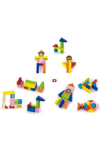 VIGA | Wooden Blocks - 75 pcs City | 50287