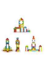 VIGA | Wooden Blocks - 80 Pcs Age 3+ Yrs | 50333