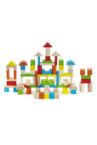 VIGA | Wooden Blocks - 80 Pcs Age 3+ Yrs | 50333
