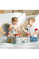 VIGA | Wooden Castle Play Puzzle Baseboard | 50310
