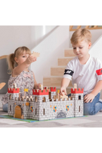 VIGA | Wooden Castle Play Puzzle Baseboard | 50310