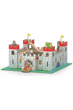 VIGA | Wooden Castle Play Puzzle Baseboard | 50310