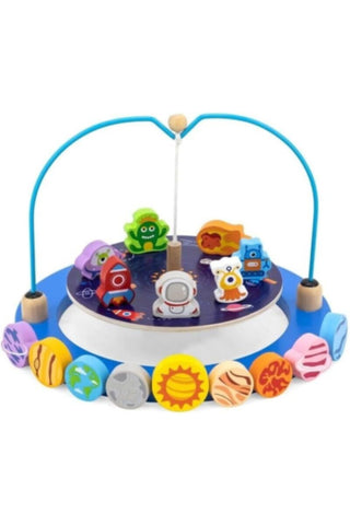 VIGA | Wooden Educational Balancing Game - Space For Kids Ages 3+ Years | 44580
