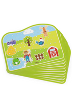 VIGA | Wooden Farm Lacing Game Set | 44637