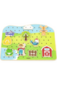 VIGA | Wooden Farm Lacing Game Set | 44637