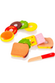 VIGA | Wooden Hamburger & Sandwich Set | 50810