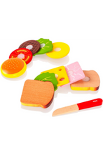 VIGA | Wooden Hamburger & Sandwich Set | 50810