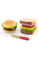 VIGA | Wooden Hamburger & Sandwich Set | 50810