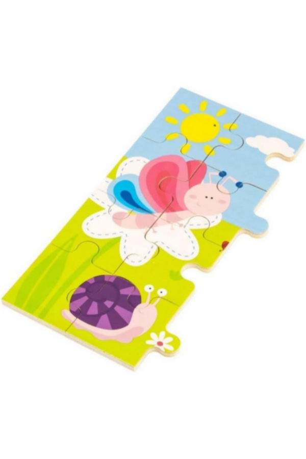 VIGA | Wooden Insects & Bugs Puzzle For Kids Ages 12+ Months | 50199