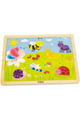 VIGA | Wooden Insects & Bugs Puzzle For Kids Ages 12+ Months | 50199