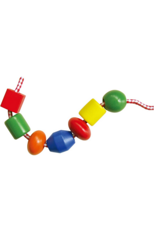 VIGA | Wooden Jumbo Lacing Beads Tub | 58304