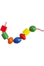 VIGA | Wooden Jumbo Lacing Beads Tub | 58304