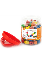 VIGA | Wooden Jumbo Lacing Beads Tub | 58304