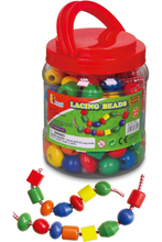 VIGA | Wooden Jumbo Lacing Beads Tub | 58304