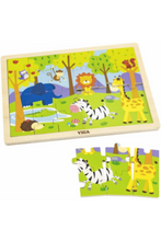 VIGA | Wooden Jungle Tray Puzzle | 50198