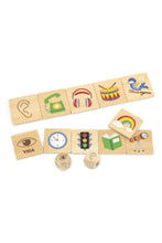 VIGA | Wooden Learning Senses Puzzle Set | 44507