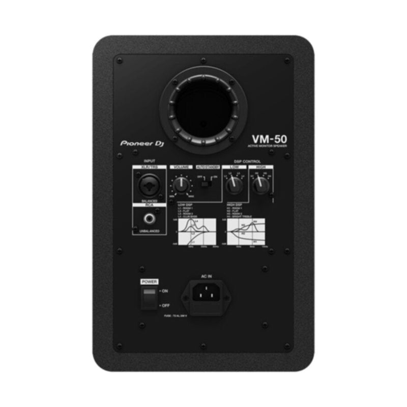 PIONEER | 6.5â€ inch Active Monitor Speaker Black | VM-70