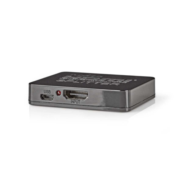 NEDIS | HDMI Splitter 2-Port 4K, 2.25 Gbps Black | VSPL34002BK