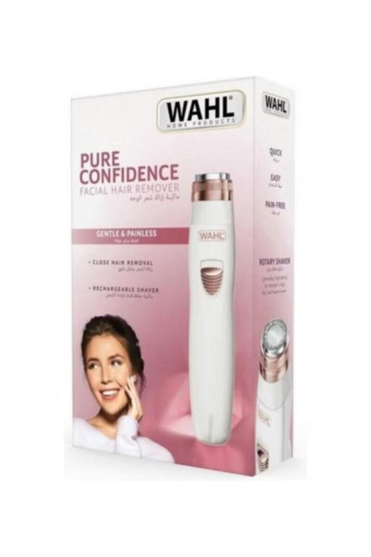 WAHL | Pure Confidence Rechargeable Facial Hair Remover For Women | 9865-3927