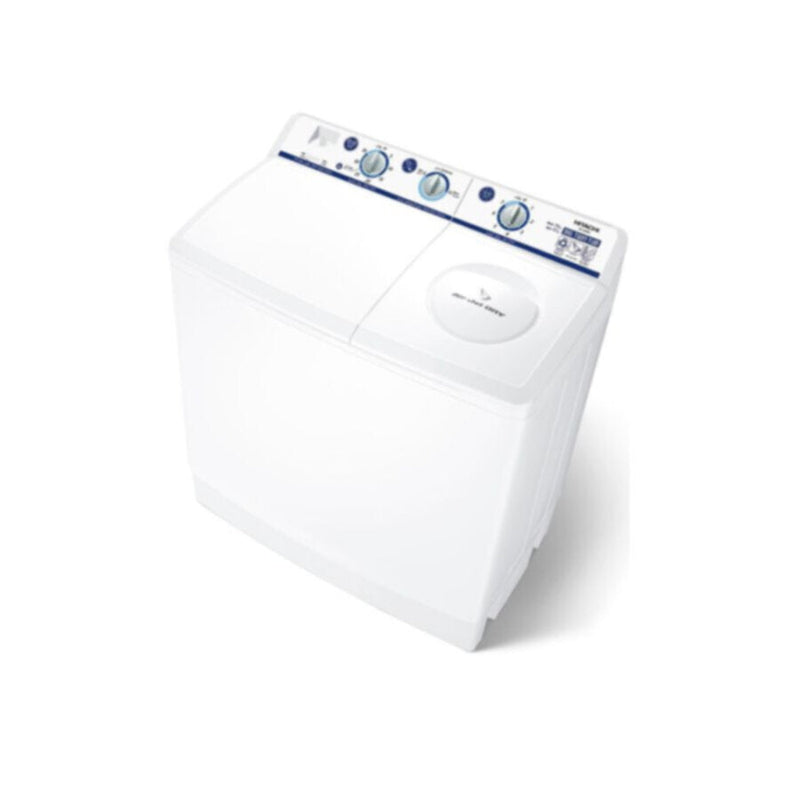 HITACHI | Washing Machine Semi-Automatic Twin Tub Top Load 14kg White | PS1405SJ3CGXWH