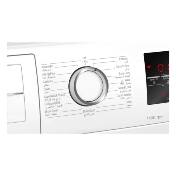 BOSCH | Series 6 Front Load Washing Machine 9kg 1400rpm White | WAT28S80GC