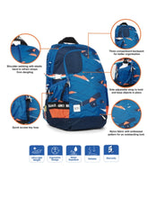 WILDCRAFT | Backpack SB Wiki Pack 2 Play Off Blue | WC-52337