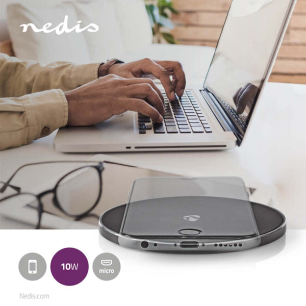 NEDIS | Wireless Fast Charger Station - 10W | WCHAQ10W1BK