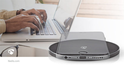 NEDIS | Wireless Fast Charger Station - 10W | WCHAQ10W1BK