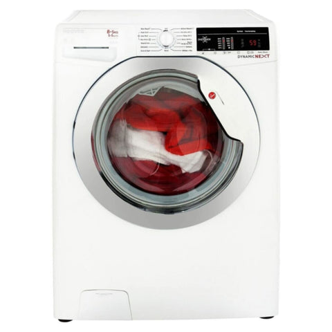 HOOVER | 8/5KG Freestanding Spin Washer Dryer 1400RPM White | WDXOC 585C/1-80