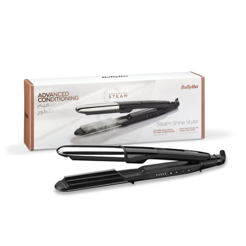 BABYLISS | Steam Shine Hair Styler 230Â°C with Steam Function | ST496SDE