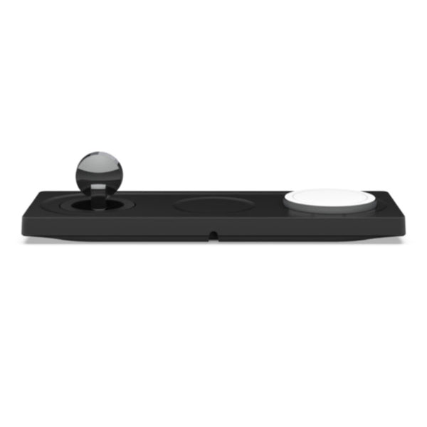 BELKIN | BOOSTâ†‘CHARGE PRO 3-in-1 Wireless Charging Pad with MagSafe Black | WIZ016myBK