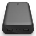 BELKIN | BOOSTâ†‘CHARGEâ„¢ Portable Power Bank 20000mah Dual USB Black | BPB003btBK