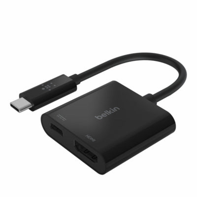 BELKIN | USB-C to HDMI + Charge Adapter Black | AVC002btBK