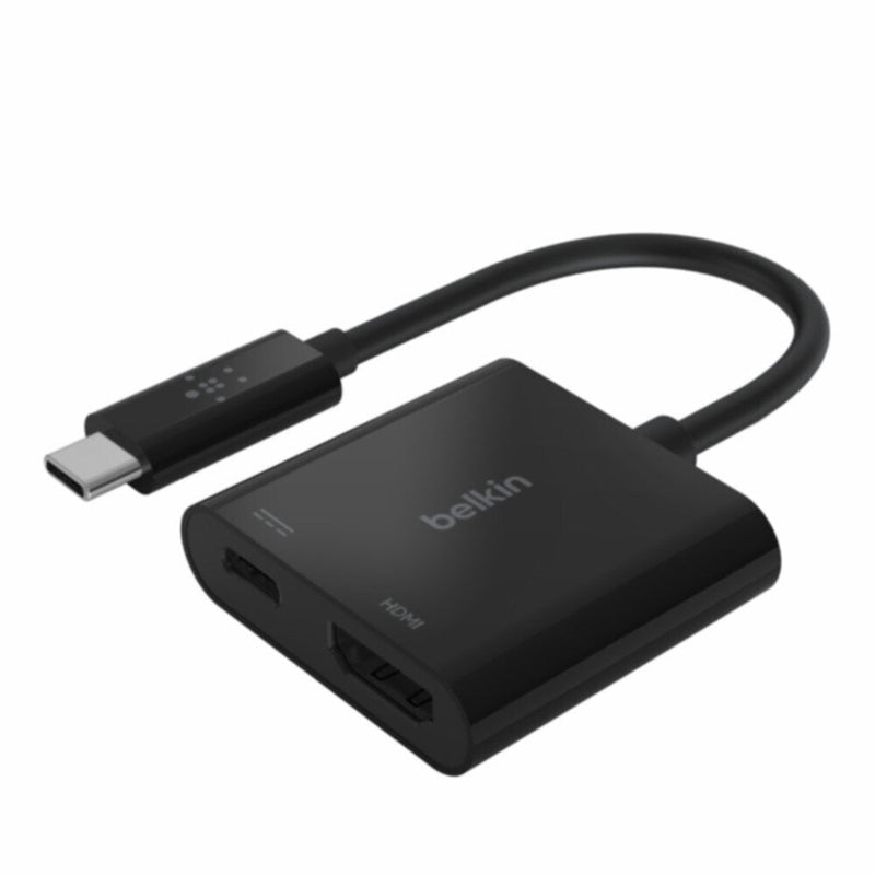 BELKIN | USB-C to HDMI + Charge Adapter Black | AVC002btBK