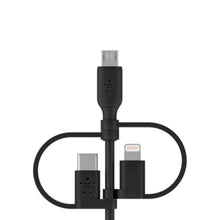 BELKIN | Universal Cable USB-C, Lightning, Micro-USB Black | CAC001bt1MBK
