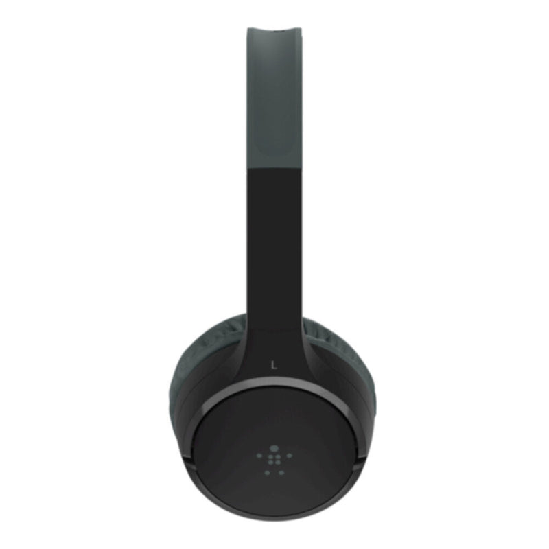 BELKIN | Soundform Mini Kids On-Ear Wireless Headphones - Black | AUD002btBK