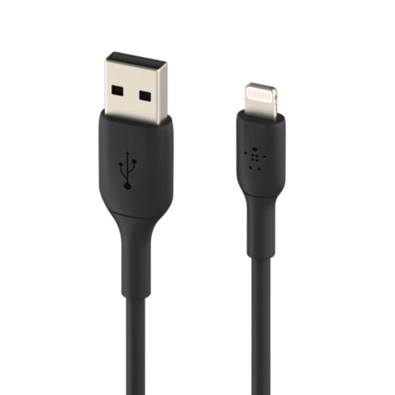 BELKIN | Boost Charge Lightning to USB-A Cable (1m / 3.3ft, Black) | CAA001bt1MBK