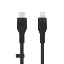 BELKIN | BOOSTâ†‘CHARGE Flex USB-C Cable with Lightning Connector 1m Black | CAA009BT1MBK