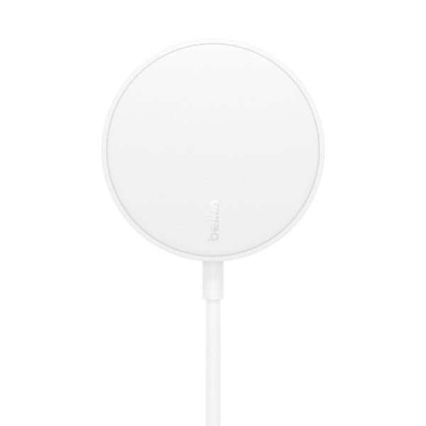BELKIN | BOOSTâ†‘CHARGE Magnetic Portable Wireless Charger Pad 7.5W MagSafe Compatible For iPhone 13 / iPhone 12 White | WIA005btWH
