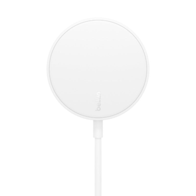 BELKIN | BOOSTâ†‘CHARGE Magnetic Portable Wireless Charger Pad 7.5W MagSafe Compatible For iPhone 13 / iPhone 12 White | WIA005btWH